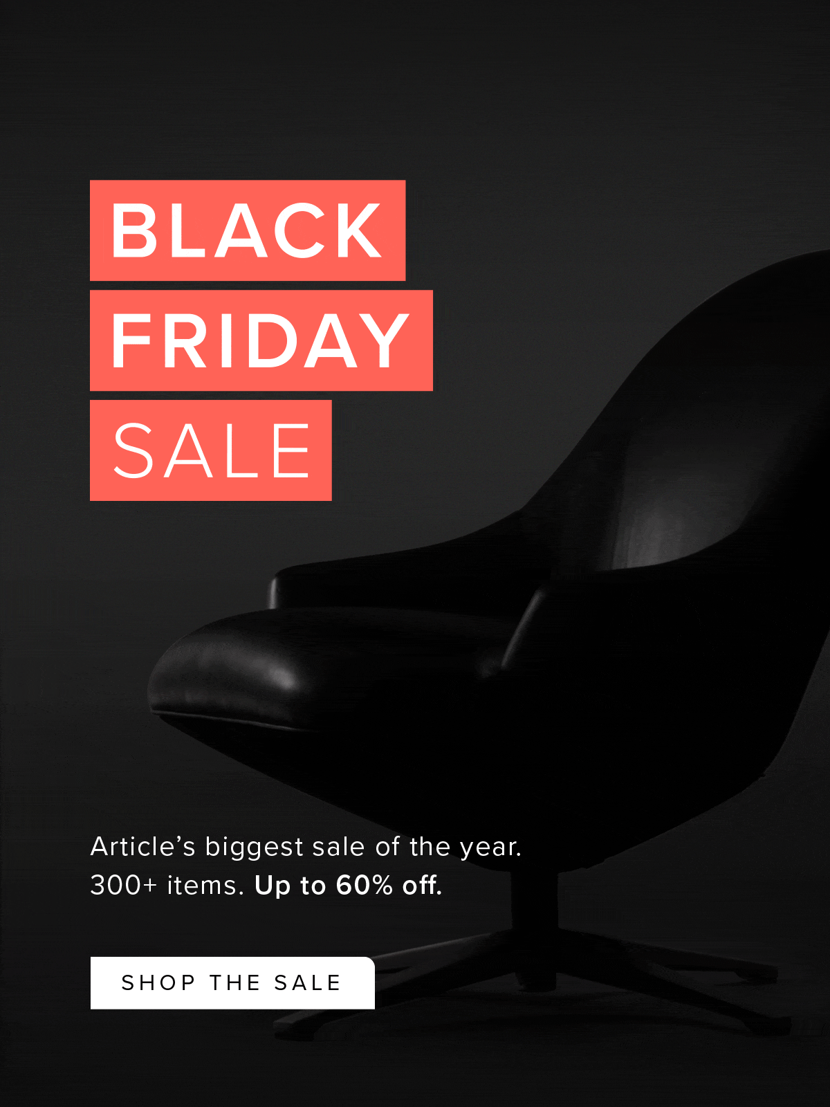 Black Friday email example from Article Black Friday email example from Article