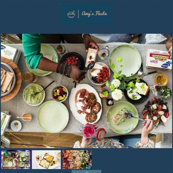 Unlayer’s AMP carousel can be used in emails to highlight different images Unlayer’s AMP carousel can be used in emails to highlight different images