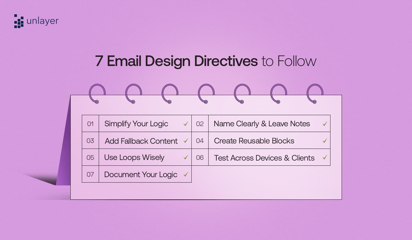 7 email design directives to follow