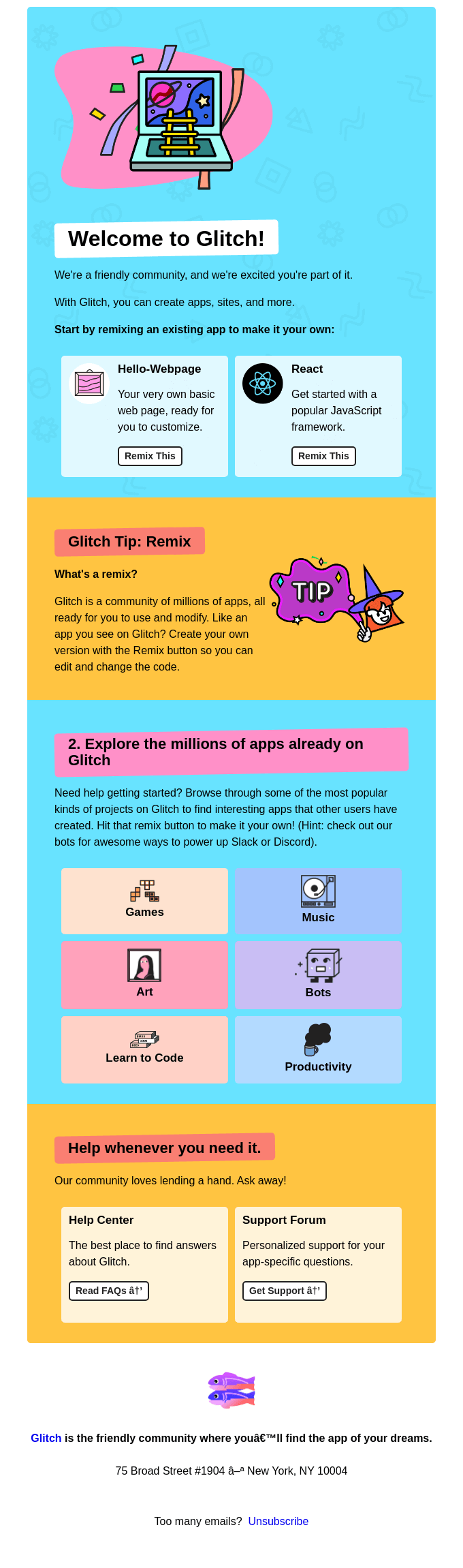 Effective email design from Glitch Effective email design from Glitch