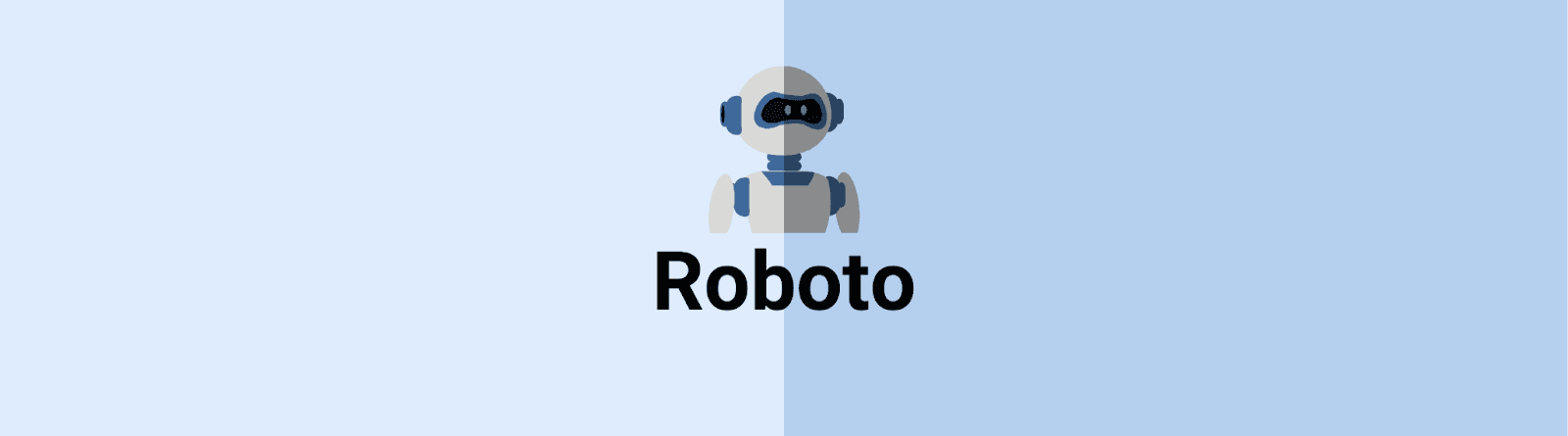 Robots email design font Robots email design font