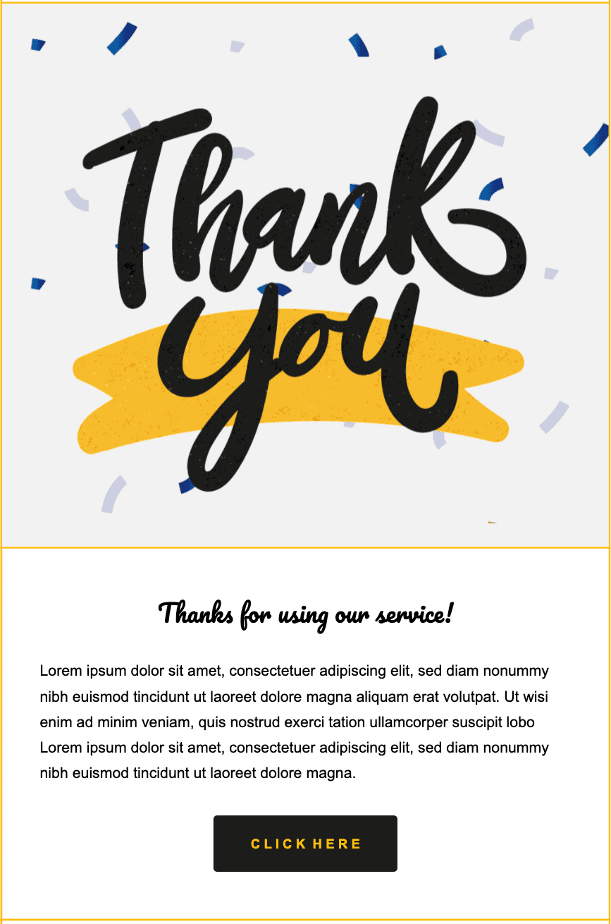 Thank you email template for travel email marketing Thank you email template for travel email marketing