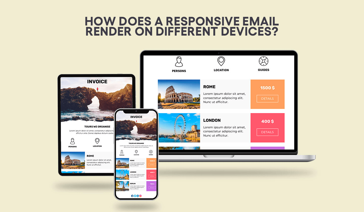 Responsive email design. Responsive email design.