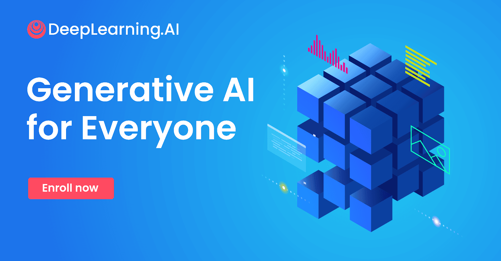 Example of unclear target audience in landing page by DeepLearning.ai Example of unclear target audience in landing page by DeepLearning.ai