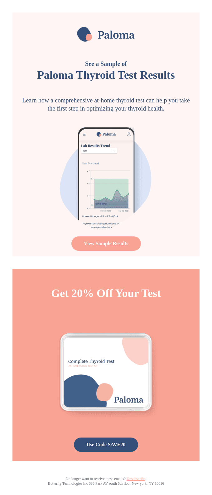 Paloma Health patient portal