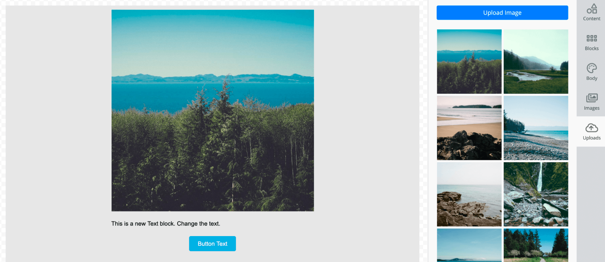 Example of custom user uploads. Example of custom user uploads.