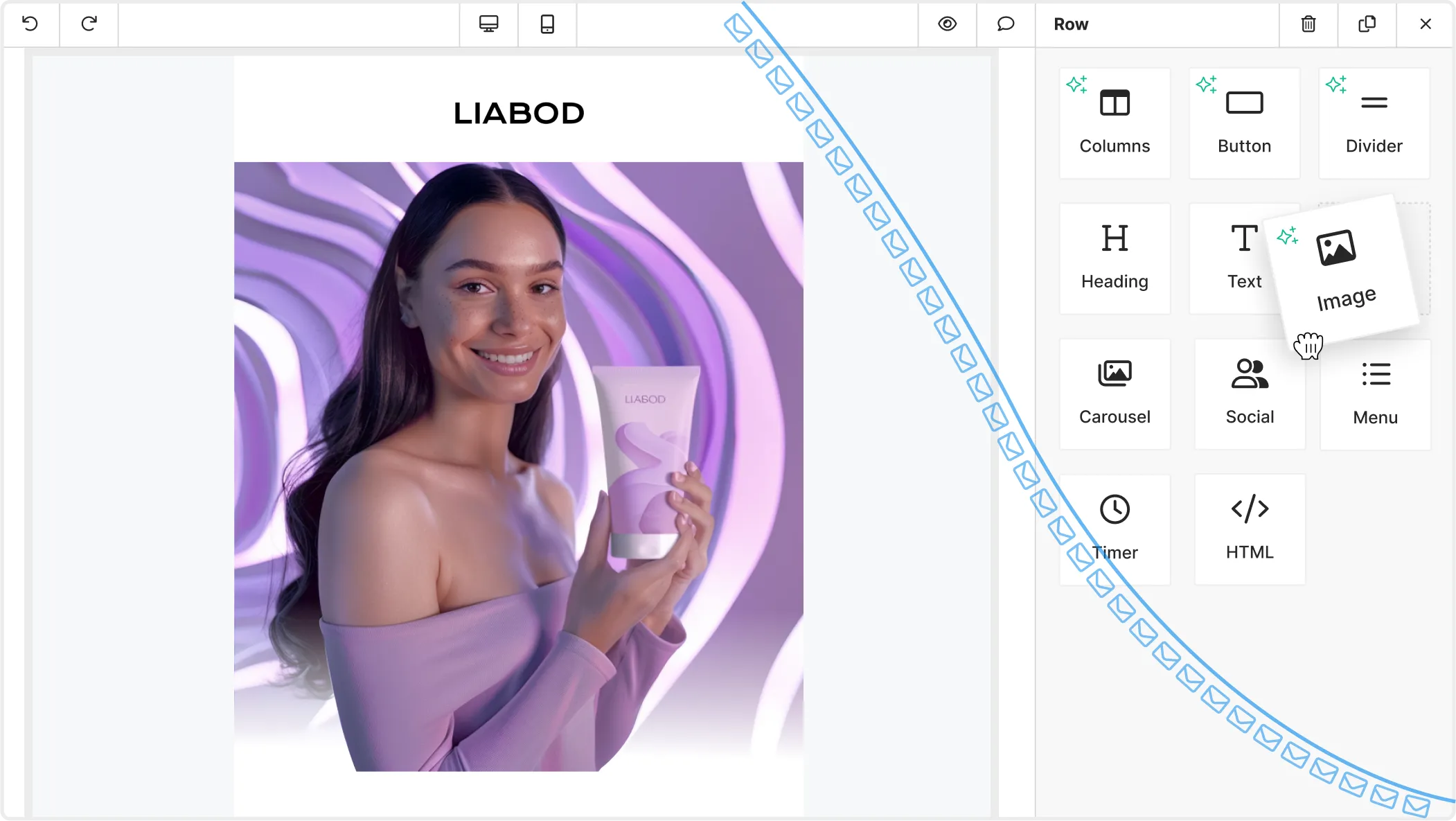 Email Builder Interface